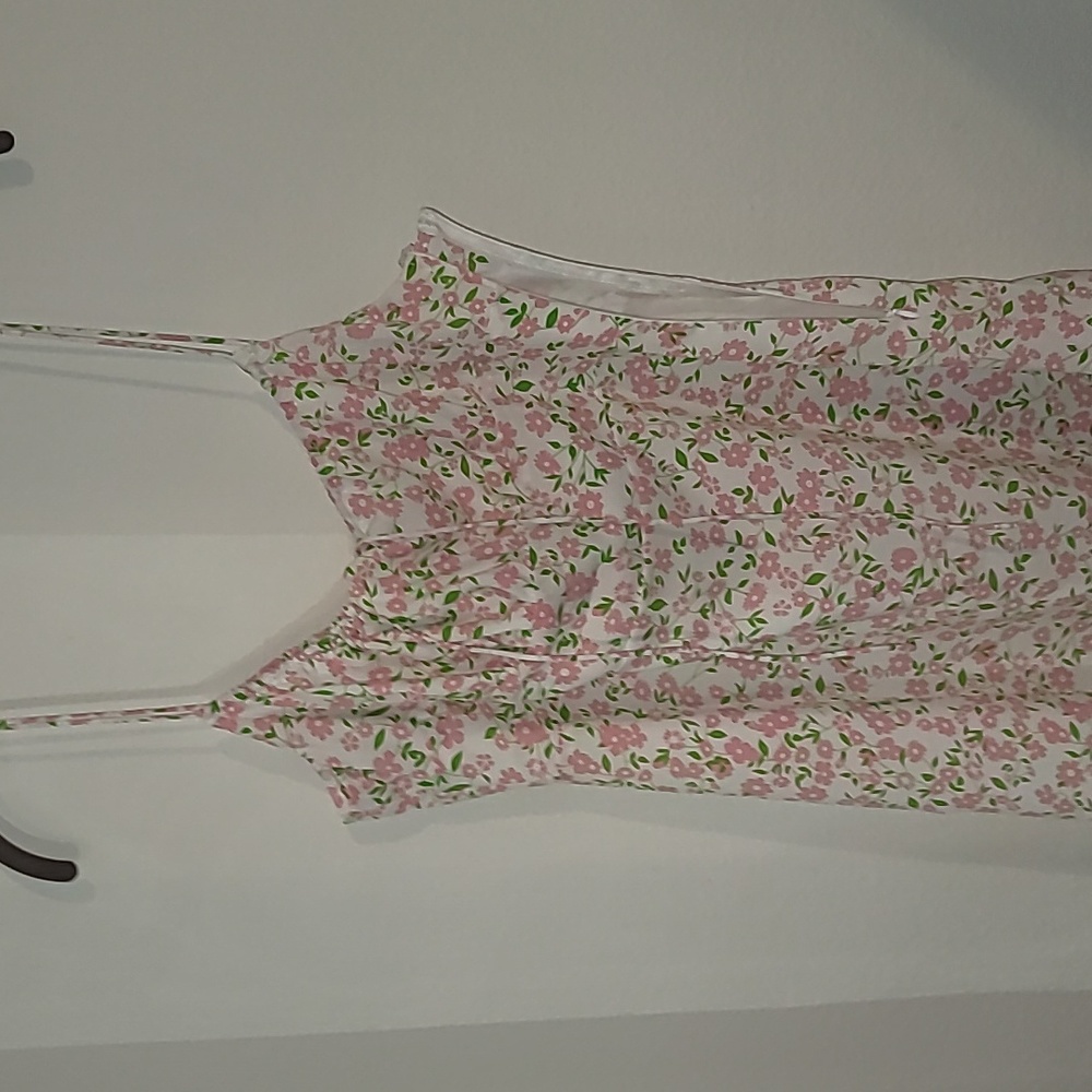 Chelsea Midi Dress White Foral US6